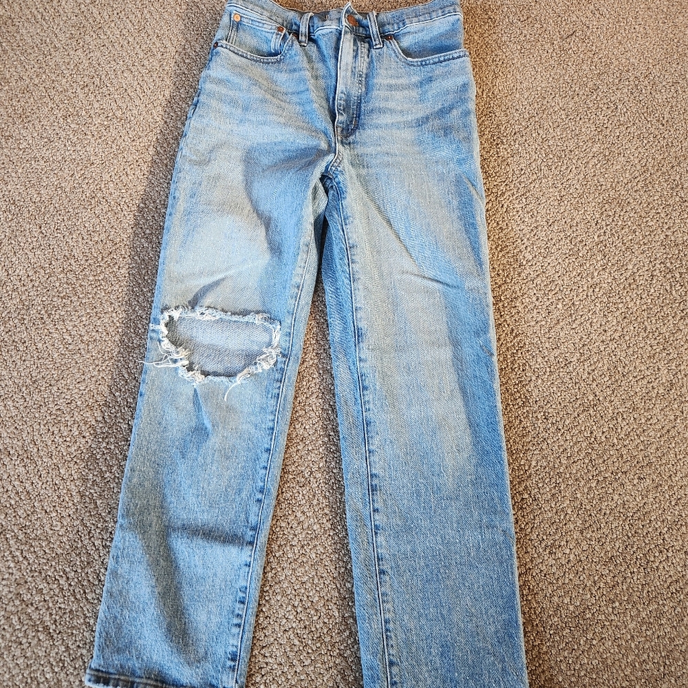 Madewell the perfect vintage straight jean 28